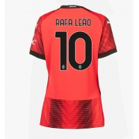 AC Milan Rafael Leao #10 Heimtrikot Frauen 2023-24 Kurzarm